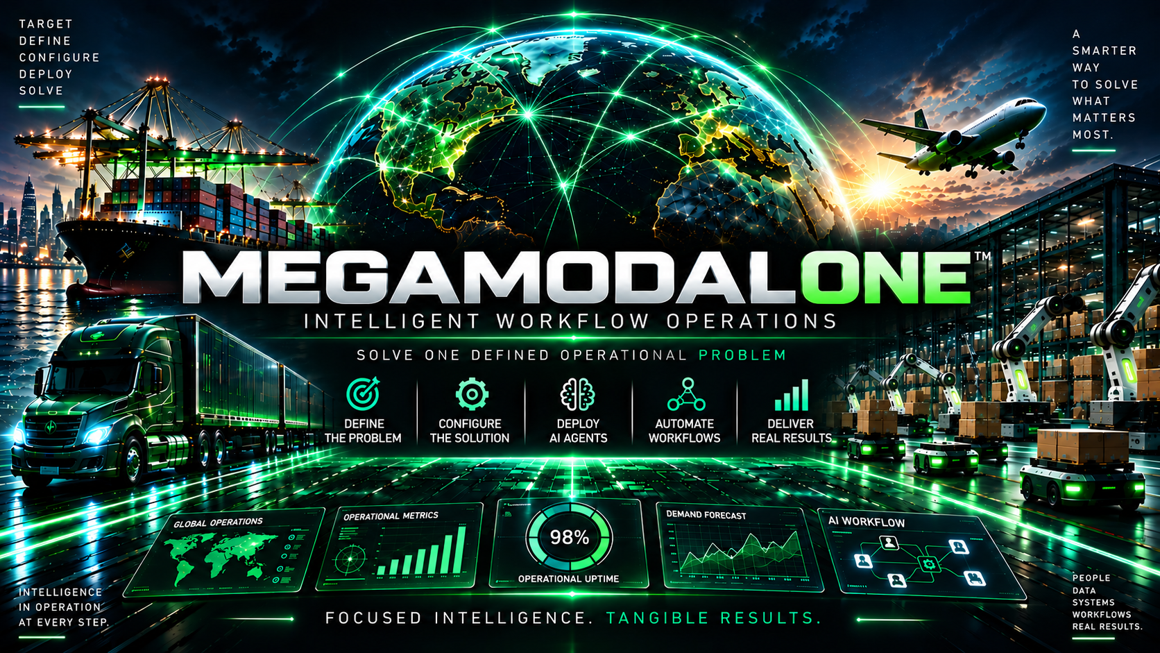 MEGAMODAL ONE Intelligent Workflow Operations—one problem, real results